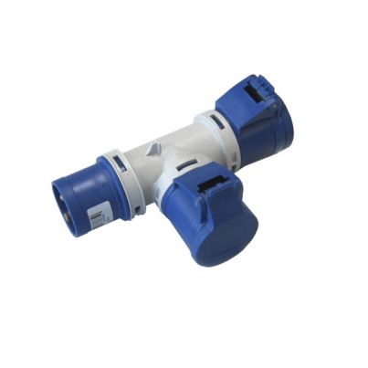 EC690 АДАПТОР 1 ЩЕПСЕЛ/2 КОНТАКТА 2P+E 16А IP44