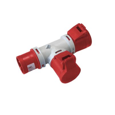 EC690 АДАПТОР 1 ЩЕПСЕЛ/2 КОНТАКТА 3P+E 16А IP44