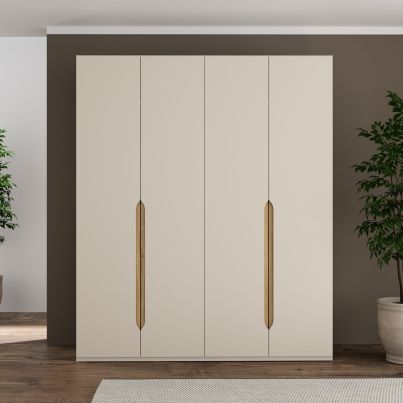 Гардероб SIX 177см, пясъчно бежово