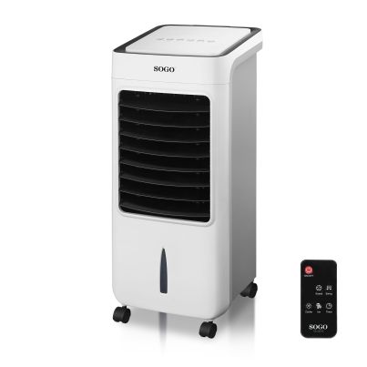 Portable Air Cooler, Humidifier and Purifier SOGO, 5 L, 80W, White