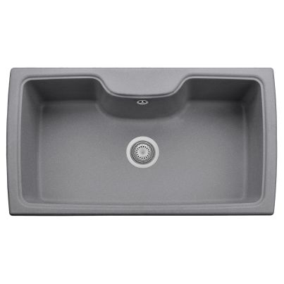 Kitchen sink HARMONY 86-00 860x500mm grey titanium