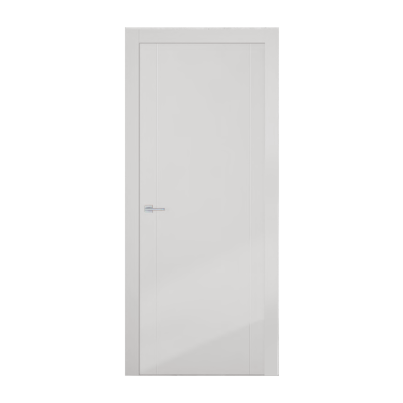 Interior Door with Frame EKASA INCONTRI 80x210х12 cm, with Hinges, Magnetic Lock, Grey