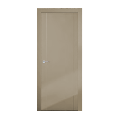 Interior Door with Frame EKASA INCONTRI 80x210х12 cm, with Hinges, Magnetic Lock, Dove Grey