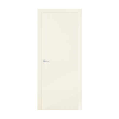 Interior Door with Frame EKASA INCONTRI 80x210х12 cm, with Hinges, Left Magnetic Lock, Cream