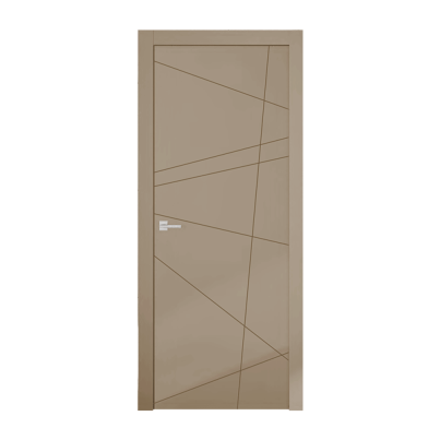 Interior Door with Frame EKASA INCONTRI STELLA 80x210х12 cm, with Hinges, Magnetic Lock, Dove Grey