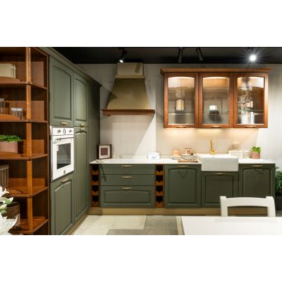 Modular corner kitchen GRACE, 245/300 cm with accessories-Sample