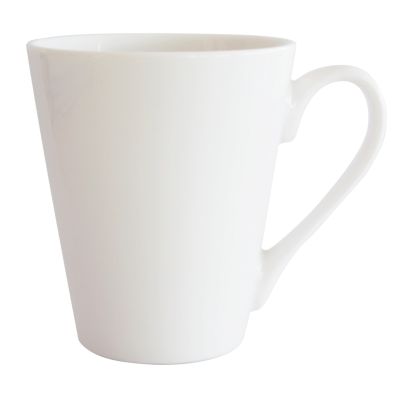 CONICAL MUG IRIS BIANCO, 330 ml