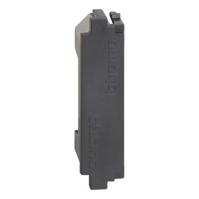 Празен модул LEGRAND Living Now, 1/2 модул, черен