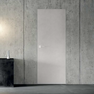 Interior Flush-to-Wall Door EKASA KONTINUA KONTINUA SX Right 80x210 cm, with Hinges, Magnetic lock
