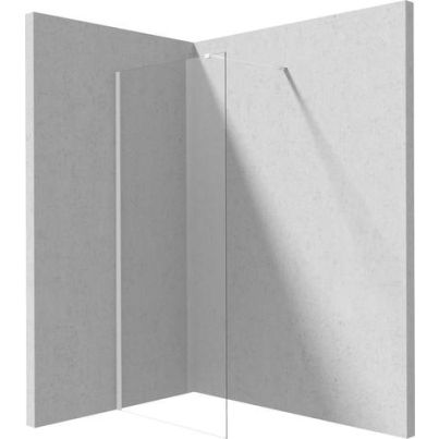 PRIZMA WALK-IN,Shower wall Bianco,70x195 CM