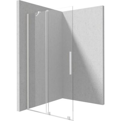 PRIZMA,Sliding shower cabin Bianco,90X195CM