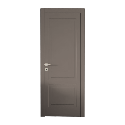 Interior Door with Frame EKASA KUADRA 80x210х12 cm, with Hinges, Magnetic Lock, Antracite