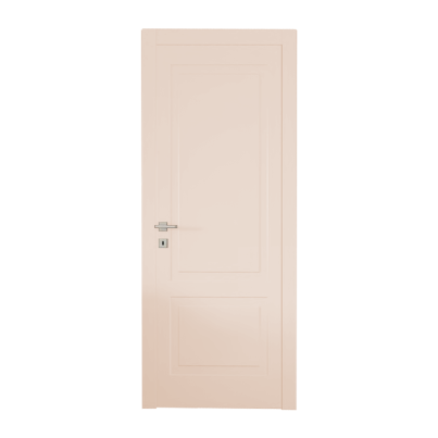 Interior Door with Frame EKASA KUADRA 80x210х12 cm, with Hinges, Magnetic Lock, Pink Powder
