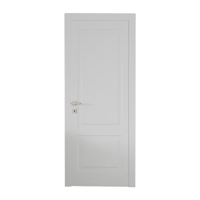 Interior Door with Frame EKASA KUADRA 80x210х12 cm, with Hinges, Magnetic Lock, Grey