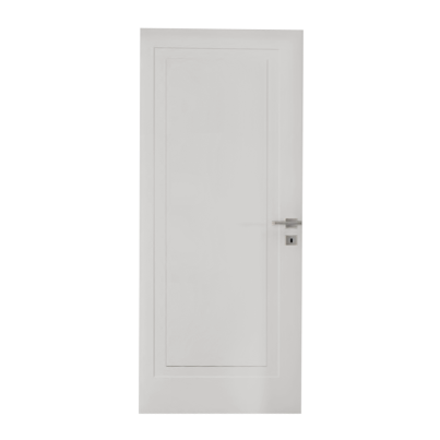 Interior Door with Frame EKASA LIGHT 80x210х12 cm, with Hinges, Magnetic Lock, Grey