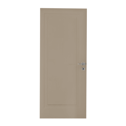Interior Door with Frame EKASA LIGHT 80x210х12 cm, with Hinges, Magnetic Lock, Dove Grey