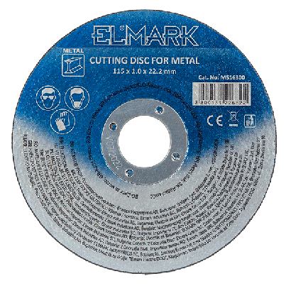 Cutting disk for metal 115X1.0X22.2mm