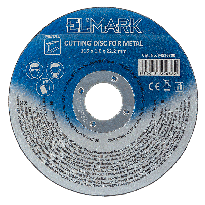 Cutting disk for metal 115X1.6X22.2mm