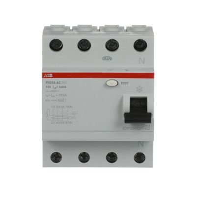 ABB Residual current device FH204 AC-40/0.03 4P 40A 30mA