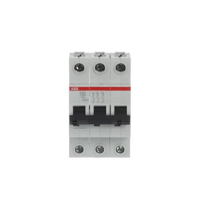 ABB Miniature circuit breaker for industrial use S203-C80 80A 3P 6kA curve C