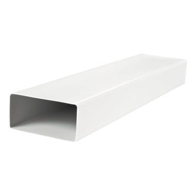 ВЪЗДУХОВОД PVC ПЛОСЪК 1М 110X55MM