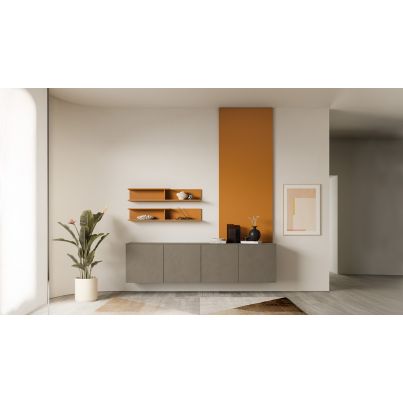 Sideboard set with shelving unit PTG456