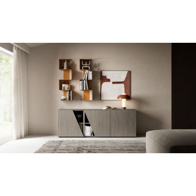 Sideboard set with shelving unit PTG458