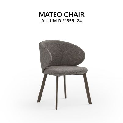 Chair MATEO dark grey/ALLIUM D 21556- 24