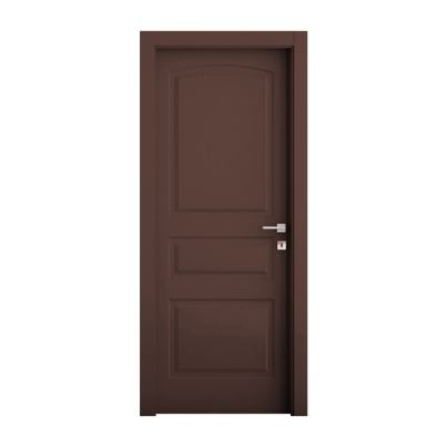 Interior Door with Frame EKASA METRICA 80x210х12 cm, with Hinges, Magnetic Lock, Cacao