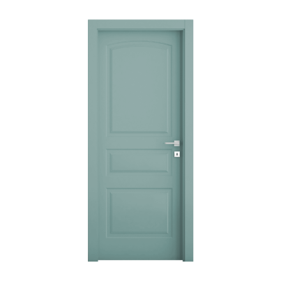 Interior Door with Frame EKASA METRICA 80x210х12 cm, with Hinges, Magnetic Lock, Laguna Blue
