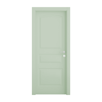 Interior Door with Frame EKASA METRICA 80x210х12 cm, with Hinges, Magnetic Lock, Sage Green