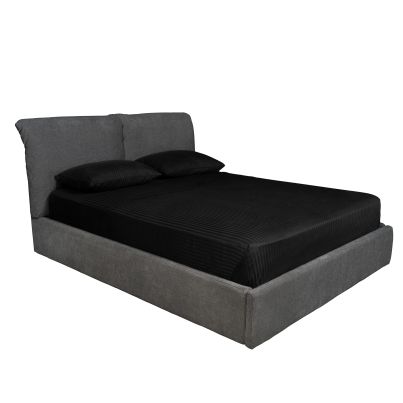 Bed with storage space 160x200 - graphite