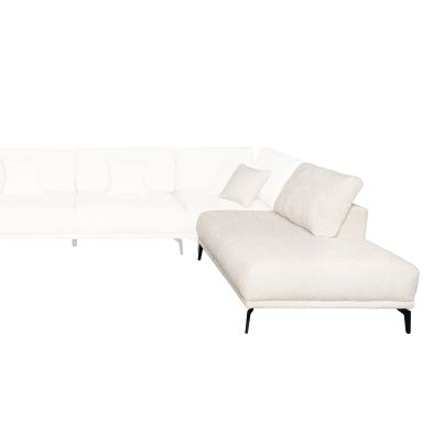 Modular system GRANDE short right bench - boucle