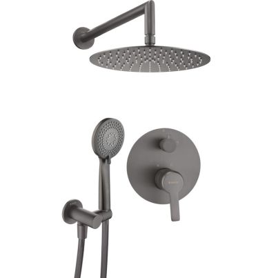 Titanium Concealed Shower Set ARNIKA