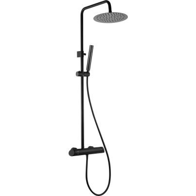 ARNIKA NERO Shower Column with Mixer