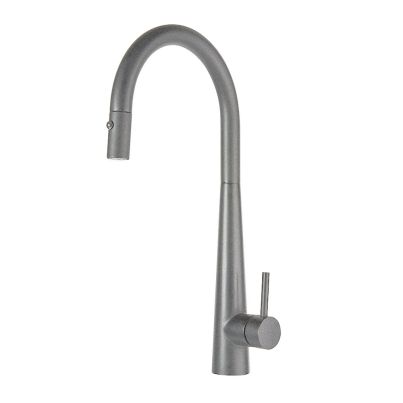 Kitchen mixer tap NEWMIX90 grey titanium