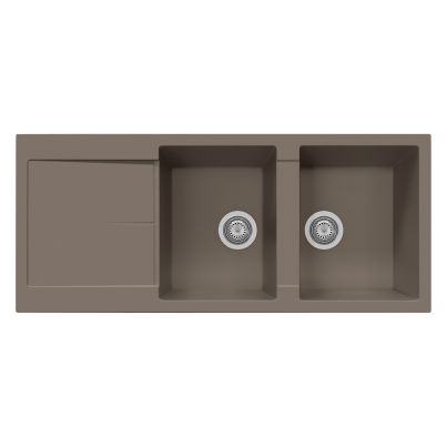 Kitchen sink INFINITY 116-20 1160x500mm brown