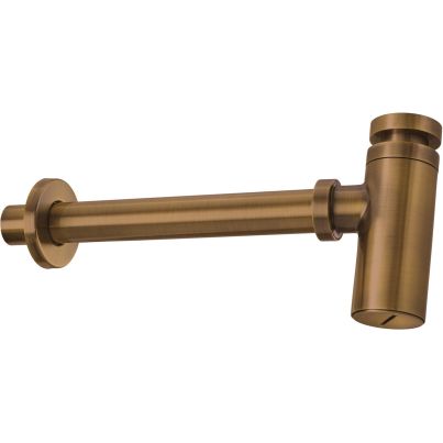 ROUND BASIN TRAP, MATTE BRONZE