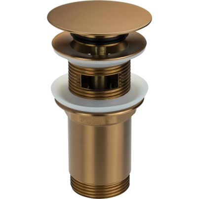 CLICK-CLACK FOR ROUND BASIN WITH BUSHING, MATTE BRONZE