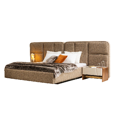 Bed NICOLE dark grey/COSMOS B 21545- 34