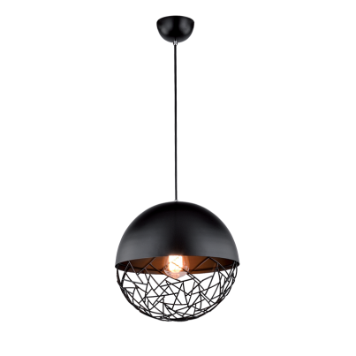 UNION PENDANT 1XE27 BLACK