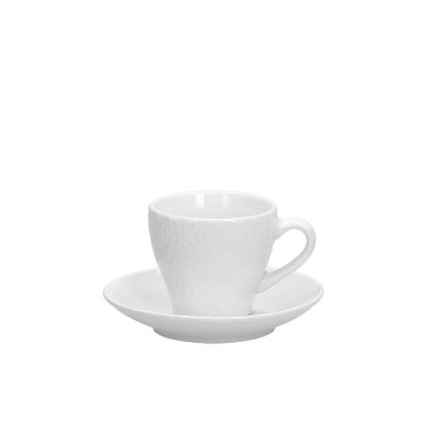 Set of 6 Coffee cups with saucers OLIMPIA MARGARET
