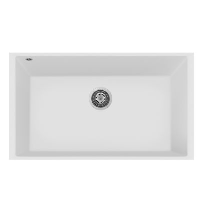 Kitchen sink ONE 84-10 ST 838x480mm white