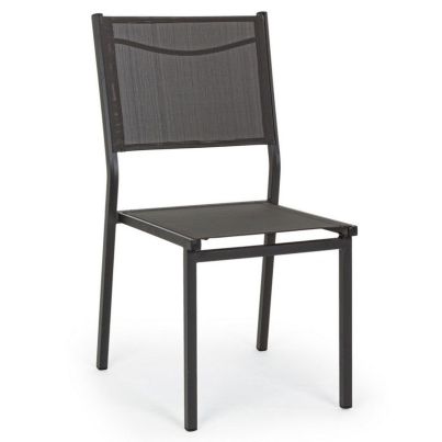 Градински стол HILDE 46x57x88 cm. антрацит