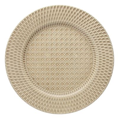 Charger plate cm 33 SOTTOPIAT. VIENNA CHIARO