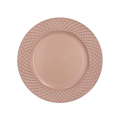 Charger plate ROSA DIA.CM33 SOTTOPIAT. RADIAL