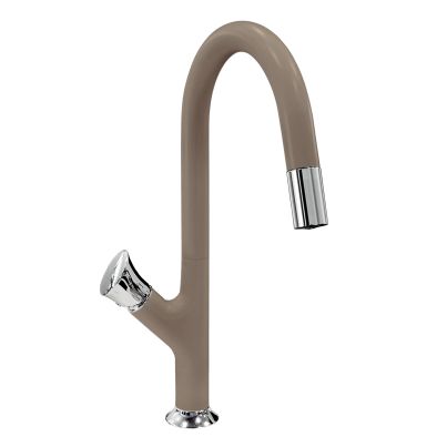 Kitchen mixer tap PARMIXEXT brown