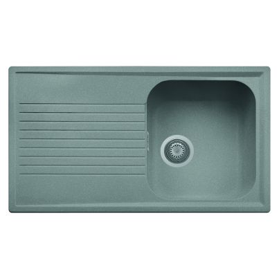 Kitchen sink ATLANTIC 86-10 860x500mm grey titanium