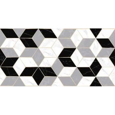 Гранитогрес REVERSO BLACK HL High Glossy 60x120cm