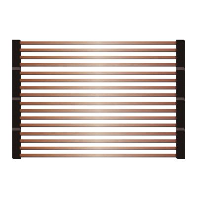 Foldable drip tray 442x316mm copper